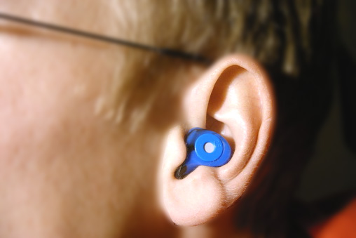 Custom molded hearing protection