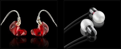In ear monitors (photo courtesy of Ultimate Ears)